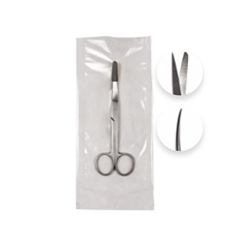 Disposable Metzenbaum Scissors 5.5 Curved 50-Pack